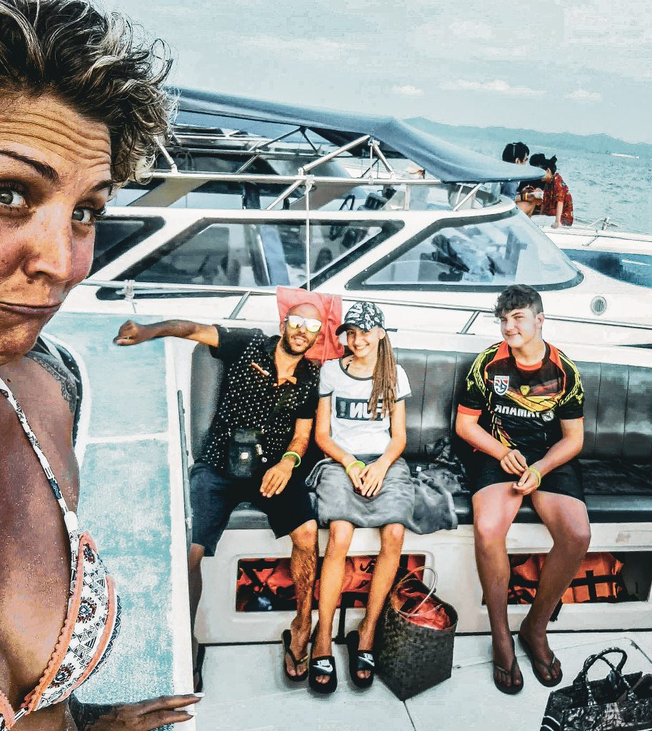sortie bateau en famille a koh phi phi