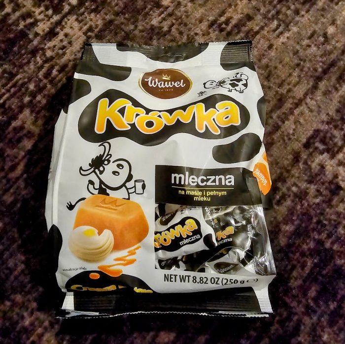 Bonbons krówka, caramels mous traditionnels polonais