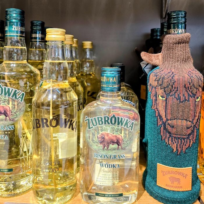 Vodka Żubrówka, souvenir typique de Pologne