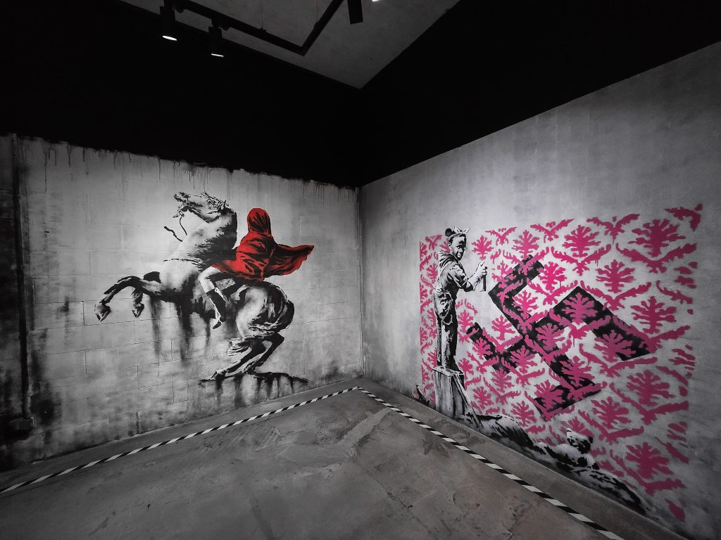 Œuvres de Banksy exposées au musée de Cracovie