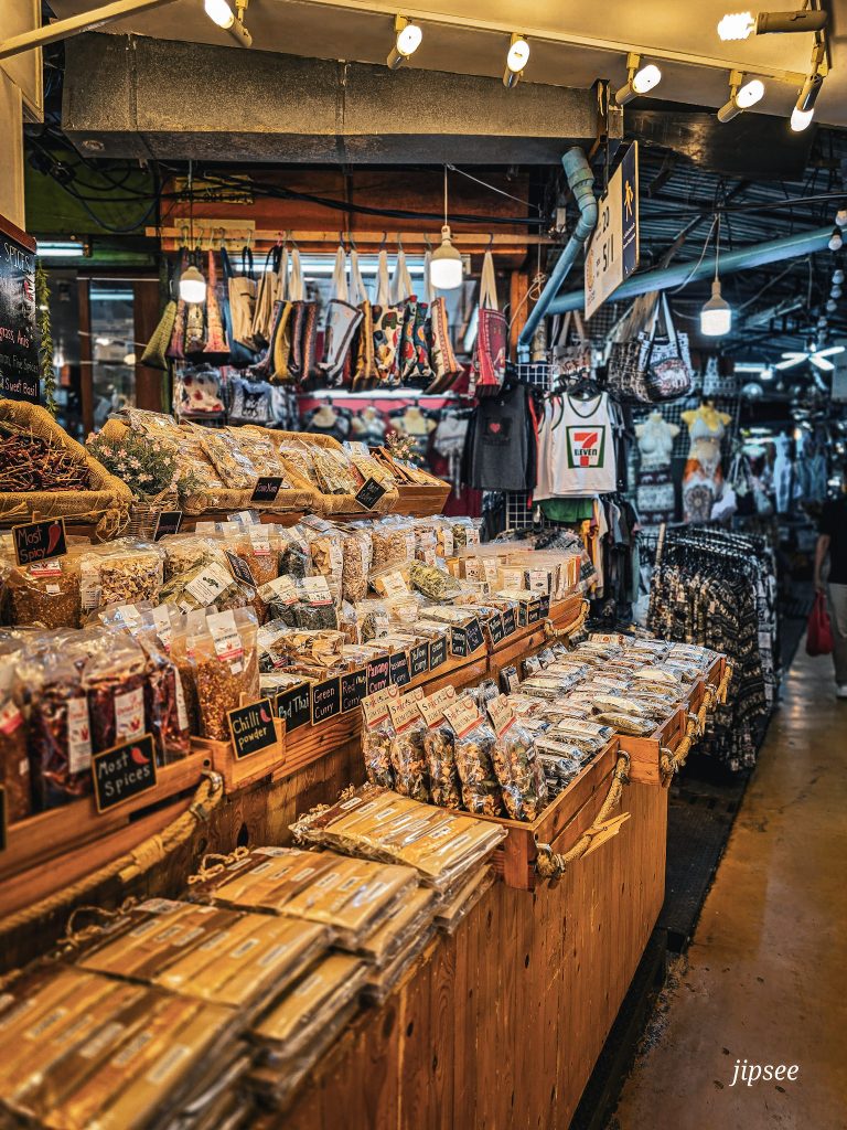 stand d'epices au marche de chatuchak