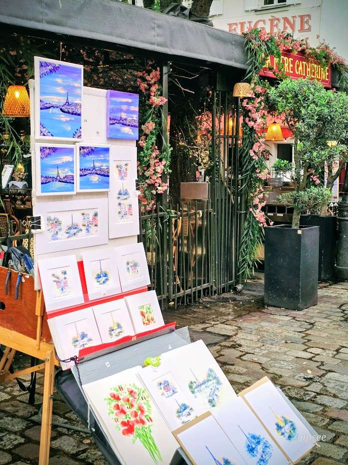 peinture-place-du-tertre-montmartre