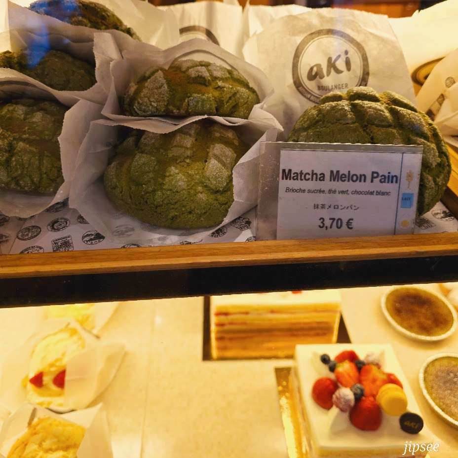 melon-pain-matcha-aki-boulangerie-paris