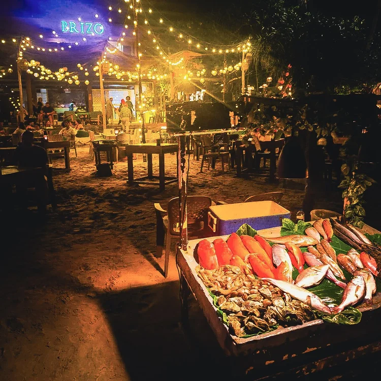 selection de poissons a deguster sur la plage de mirissa au sri lanka
