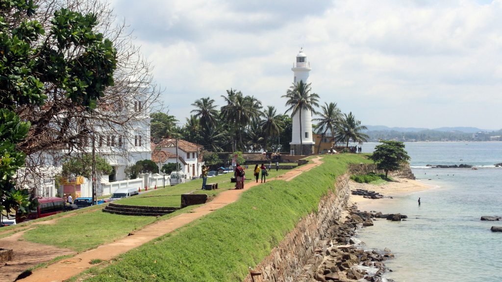 fort de galle avec vue sur l'ocean indien