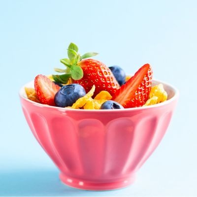 bol de fruit manger sainement en voyage
