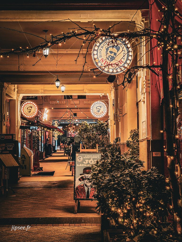 ruelle du centre de budapest