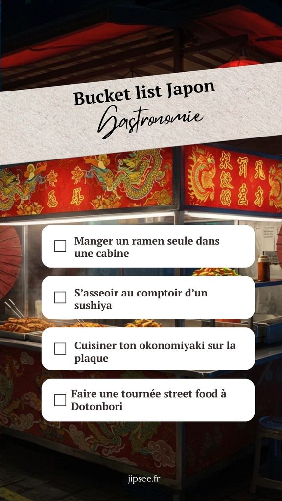 bucket list japon food et gastronomie