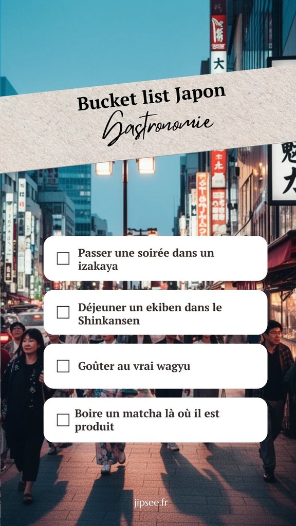 bucket list japon food et gastronomie