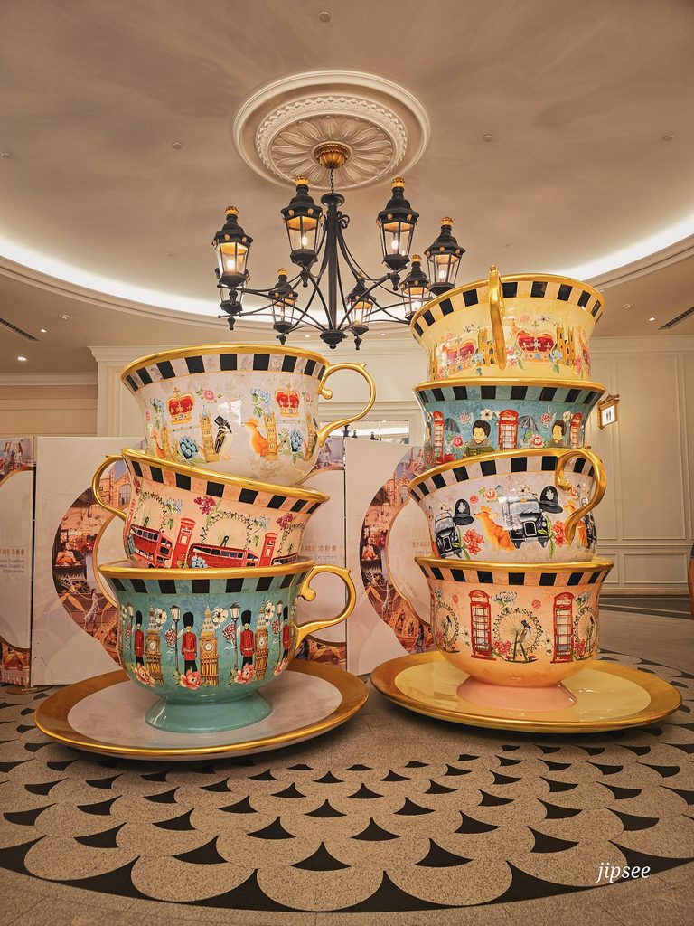 tasses geantes decoration interieur hontel london macao