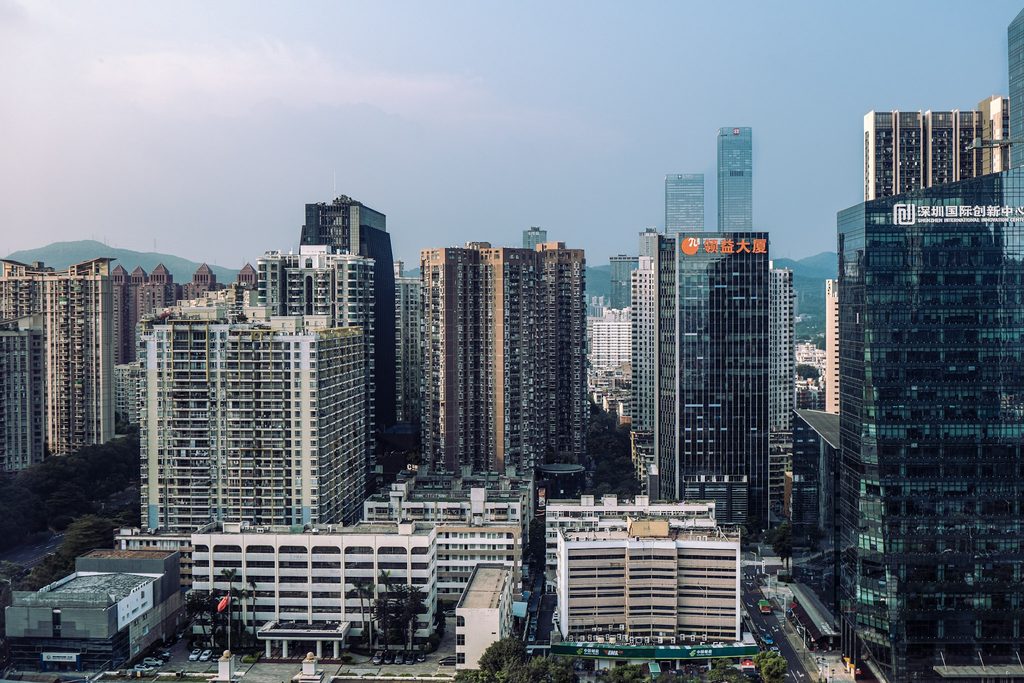 building du quartier futian a shenzhen
